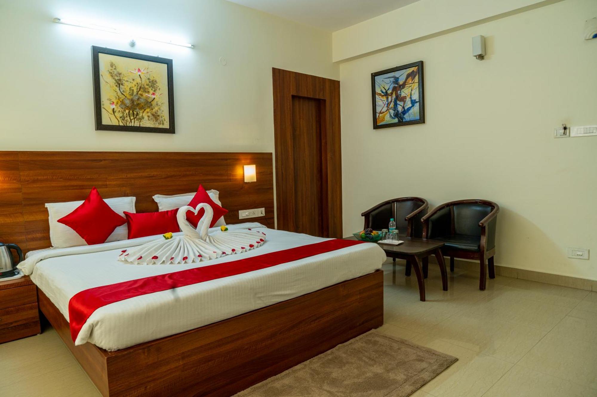 Hotel Krrish Inn - Ameerpet, Hajdarábád Exteriér fotografie