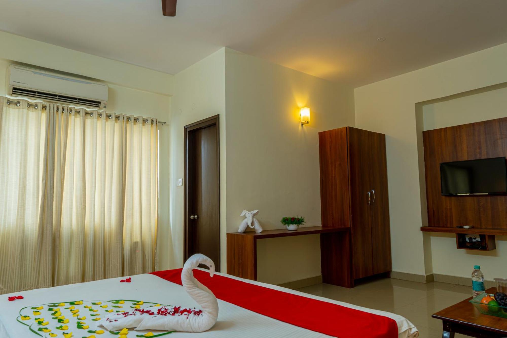 Hotel Krrish Inn - Ameerpet, Hajdarábád Exteriér fotografie